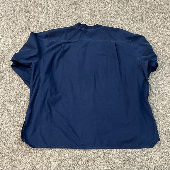 Carhartt Navy Blue Ripstop Zip Front Jacket - Men’s Size XL - Picture 6 of 6